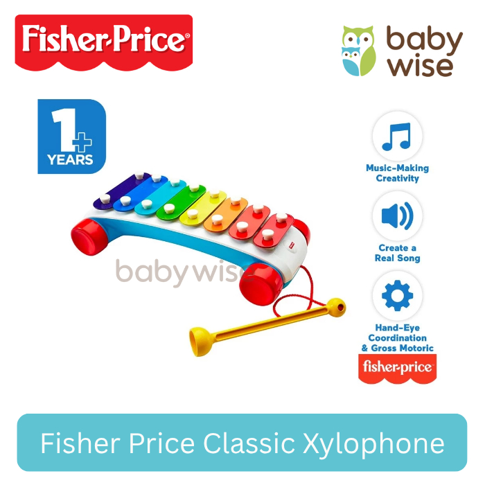 Fisher Price Classic Xylophone - Mainan Edukasi Bayi