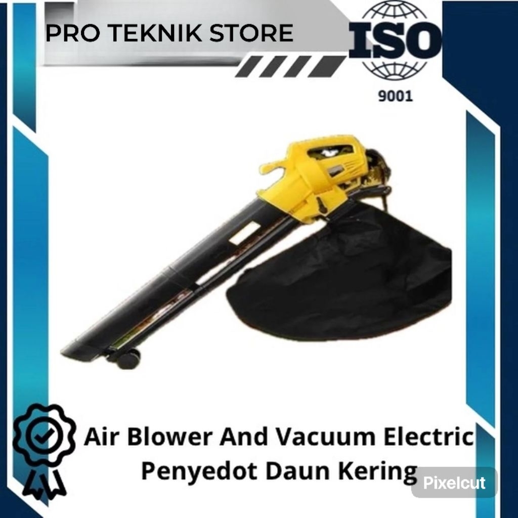 Air Blower dan Vacuum Electric / Pembersih Daun Kering Taman / Krisbow