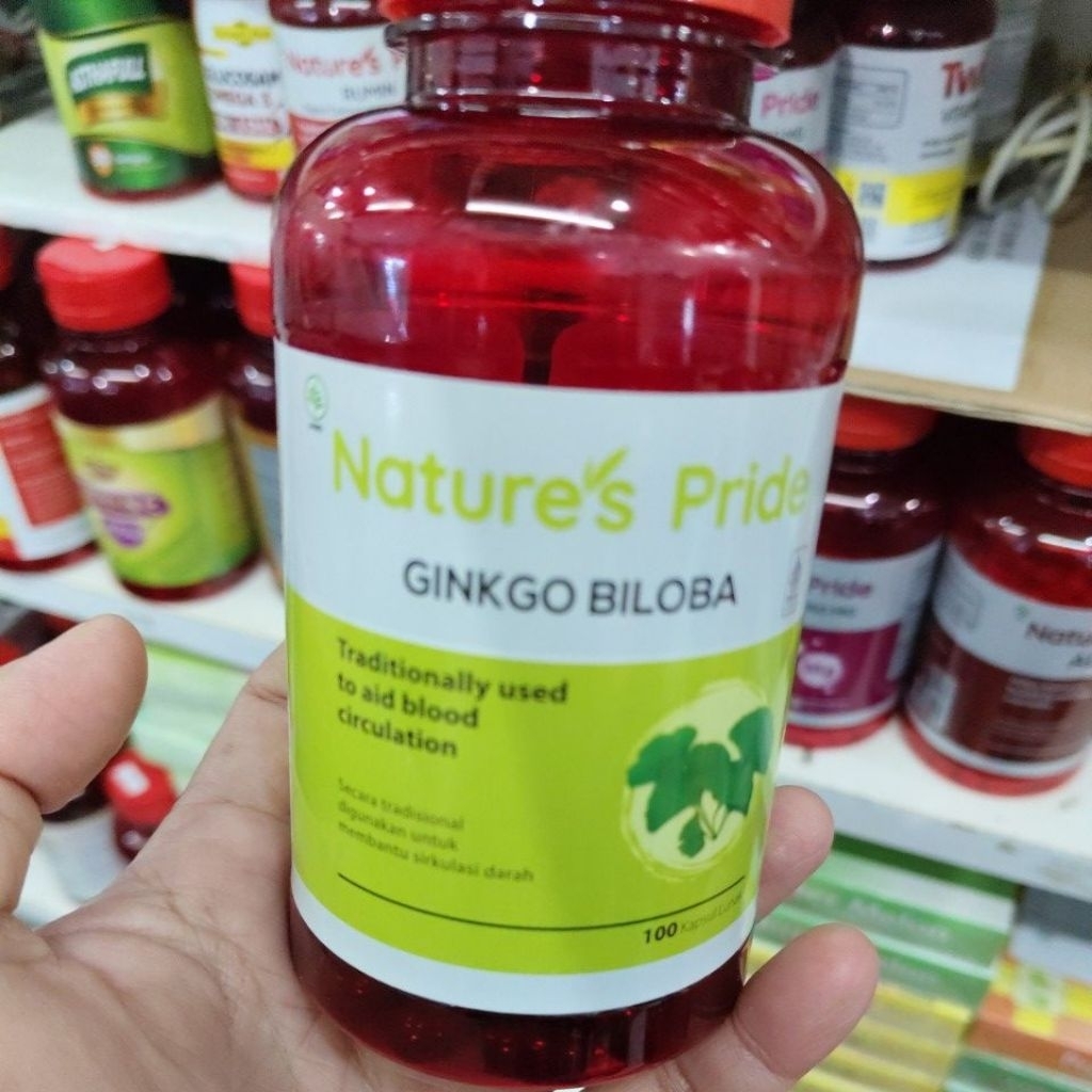 Nature's pride Ginkgo Biloba isi 100