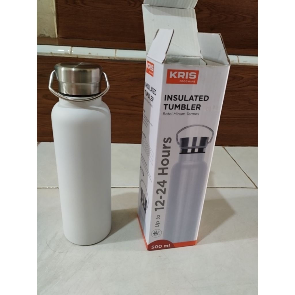 kris insulated tumbler botol stainless 500 ml