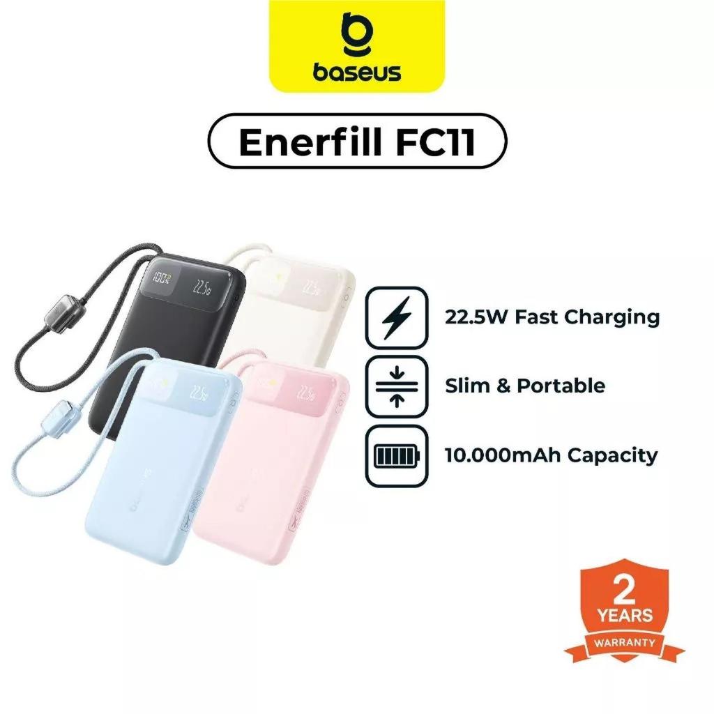 Clearbuy.22 Baseus Enerfill Fc11 10000Mah 22.5W Fast Charging Powerbank With Digital Display With