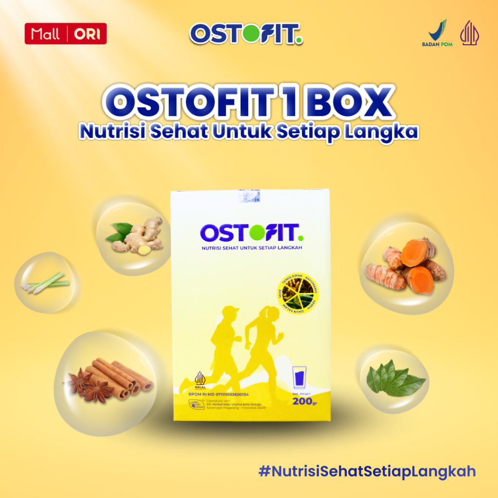 OSTOFIT Solusi Tepat Atasi Asam Urat dan Nyeri Sendi isi 200 gr