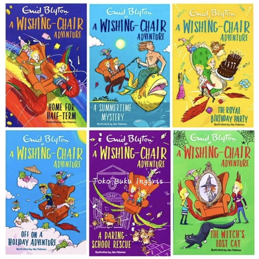 Enid Blyton A Wishing-Chair Adventure set book