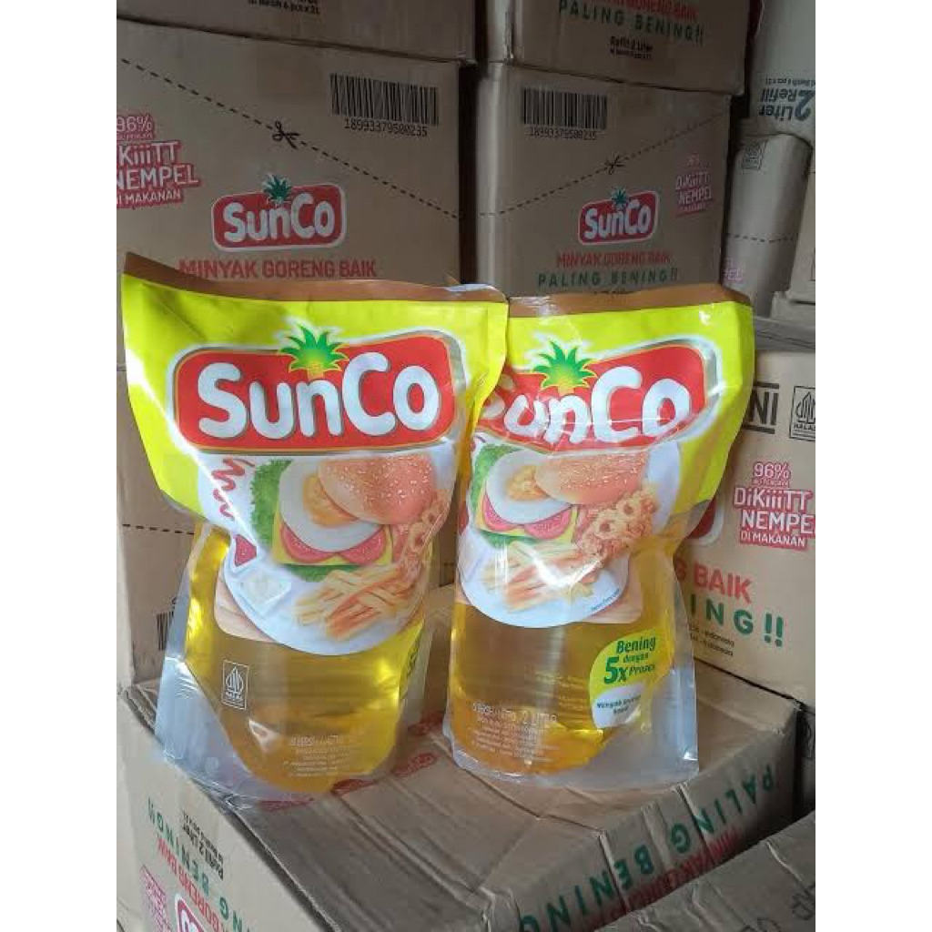 Minyak goreng 2 liter /sunco / bimoli/ minyak goreng