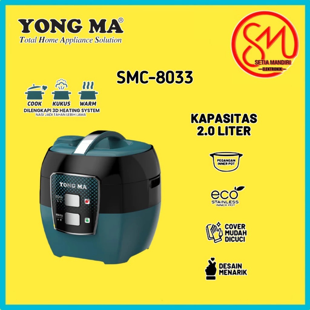 Yong Ma Rice Cooker SMC 8033