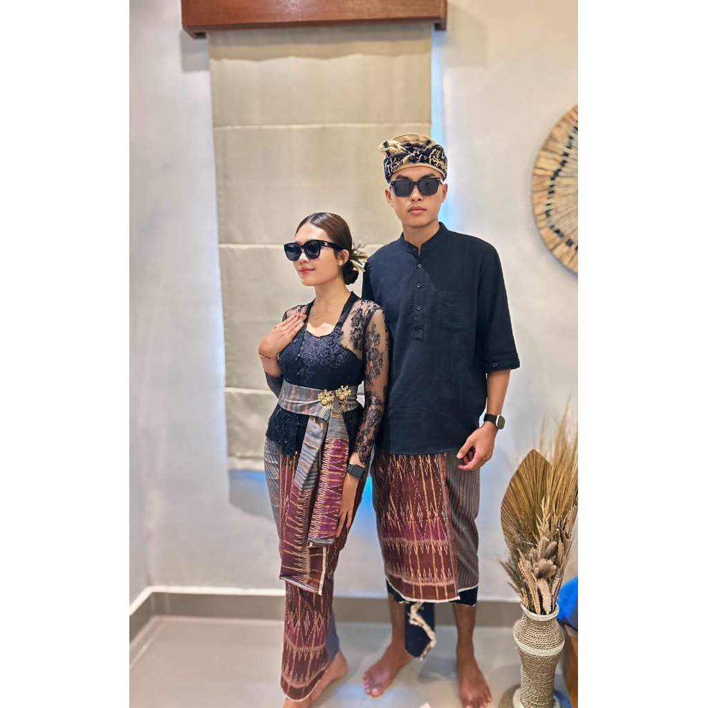 Endek Seseh Tumpal Premium | Endek Viral | Kamen Bali Viral