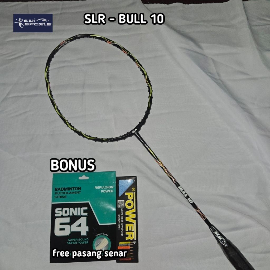 Raket Badminton SLR BULL 10