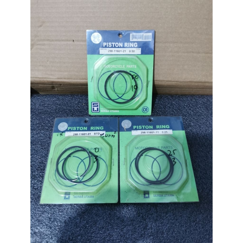 Ring Piston Seher Yamaha V75 298 Os Oversize NOL STD 25 50 SU