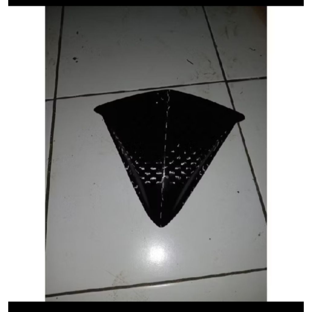 visor batok depan Vario 125 old carbon kevlar asli