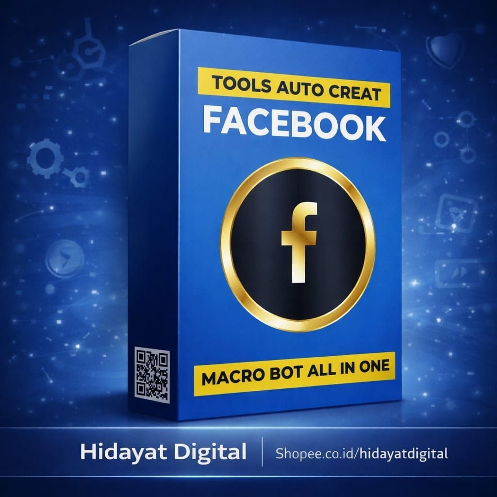 SOFTWARE ALL IN ONE  AUTO CREATE DAN RAWAT AKUN FACEBOOK FB ORGANIK DIGITAL MARKETING ONLINE PELUANG