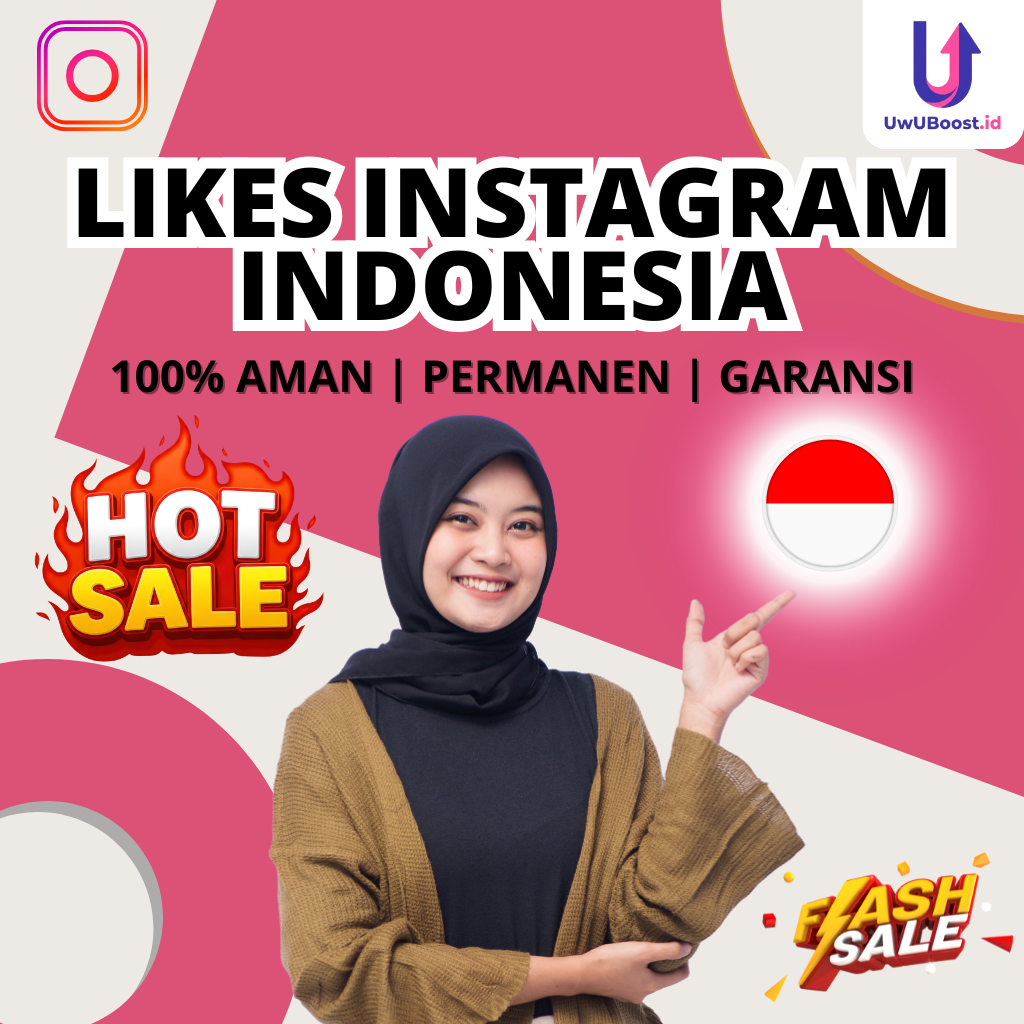 Likes Instagram Indonesia Real Permanen Bergaransi