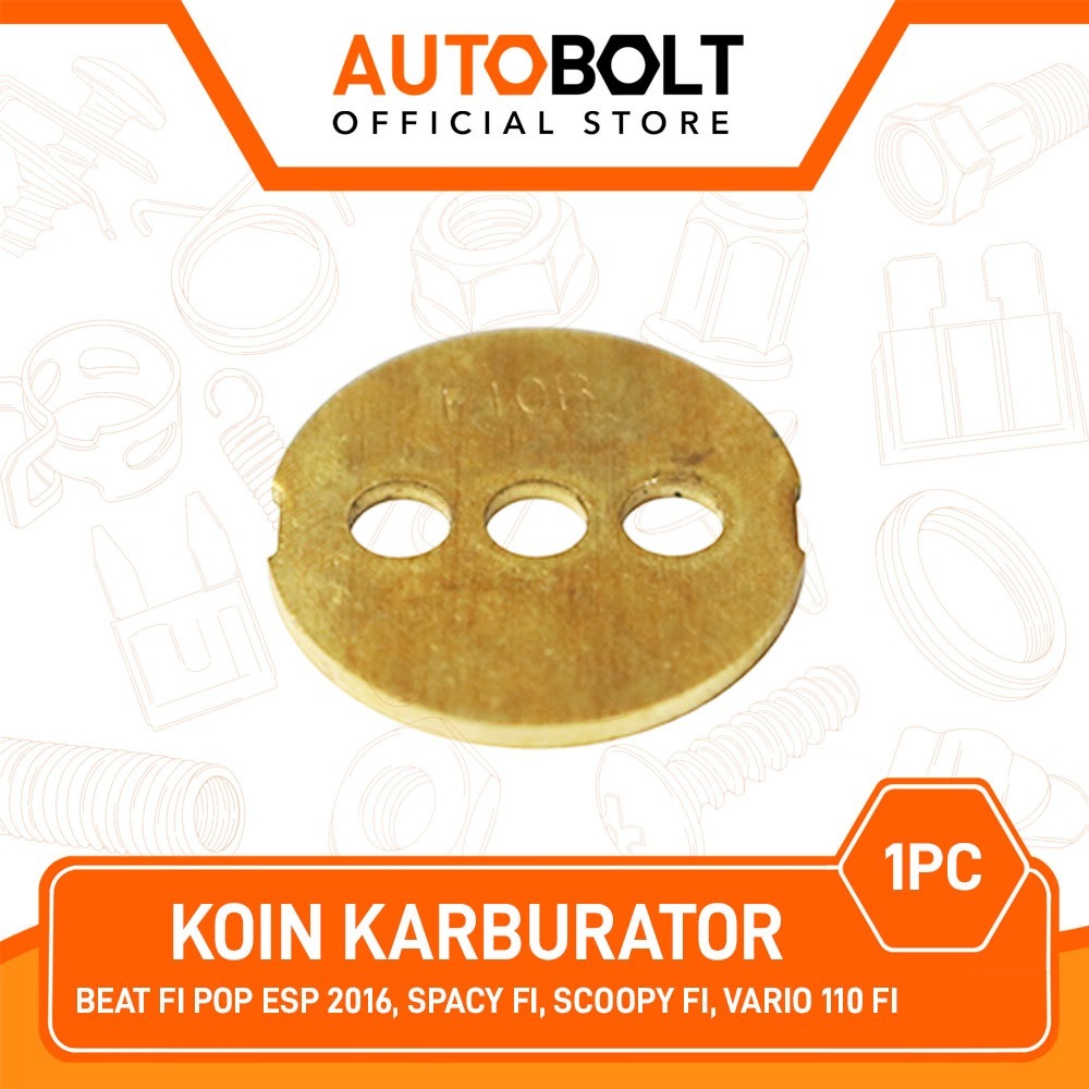 Koin Karburator Beat FI Pop eSP 2016 & Spacy & Scoopy & Vario 110 Carbu Body Throttle Gobangan Carub