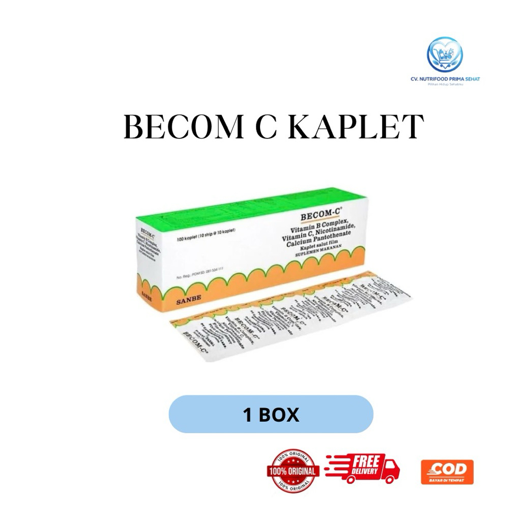 BECOM-C 1 BOX UNTUK DAYA TAHAN TUBUH