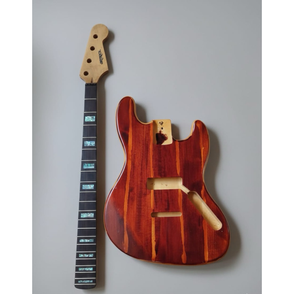 Neck Body Artrock Bass Elektrik