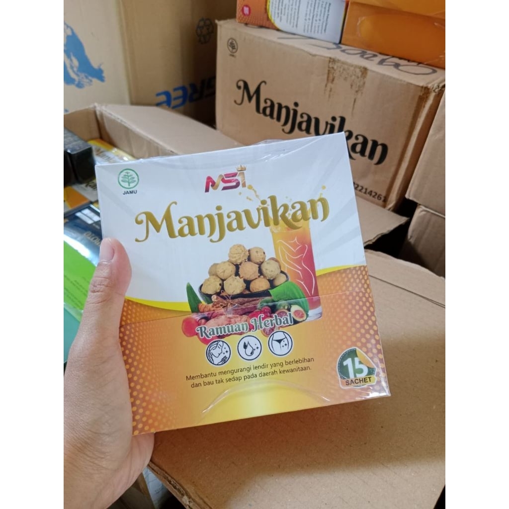 BISA COD MANJAVIKAN MSI ORIGINAL BPOM 1BOX