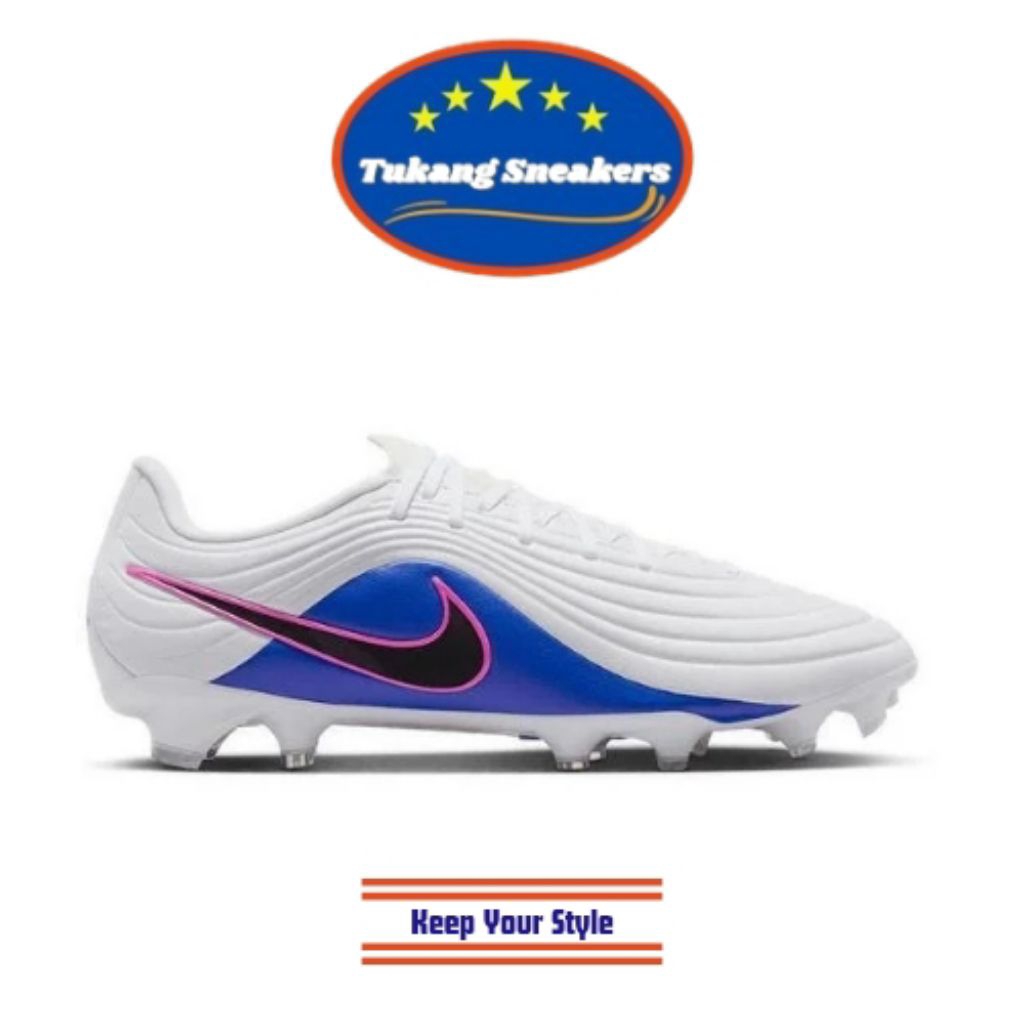 Sepatu Sepak Bola Nike Tiempo Maestro Academy Multi-Ground Low White NIKIB1600146