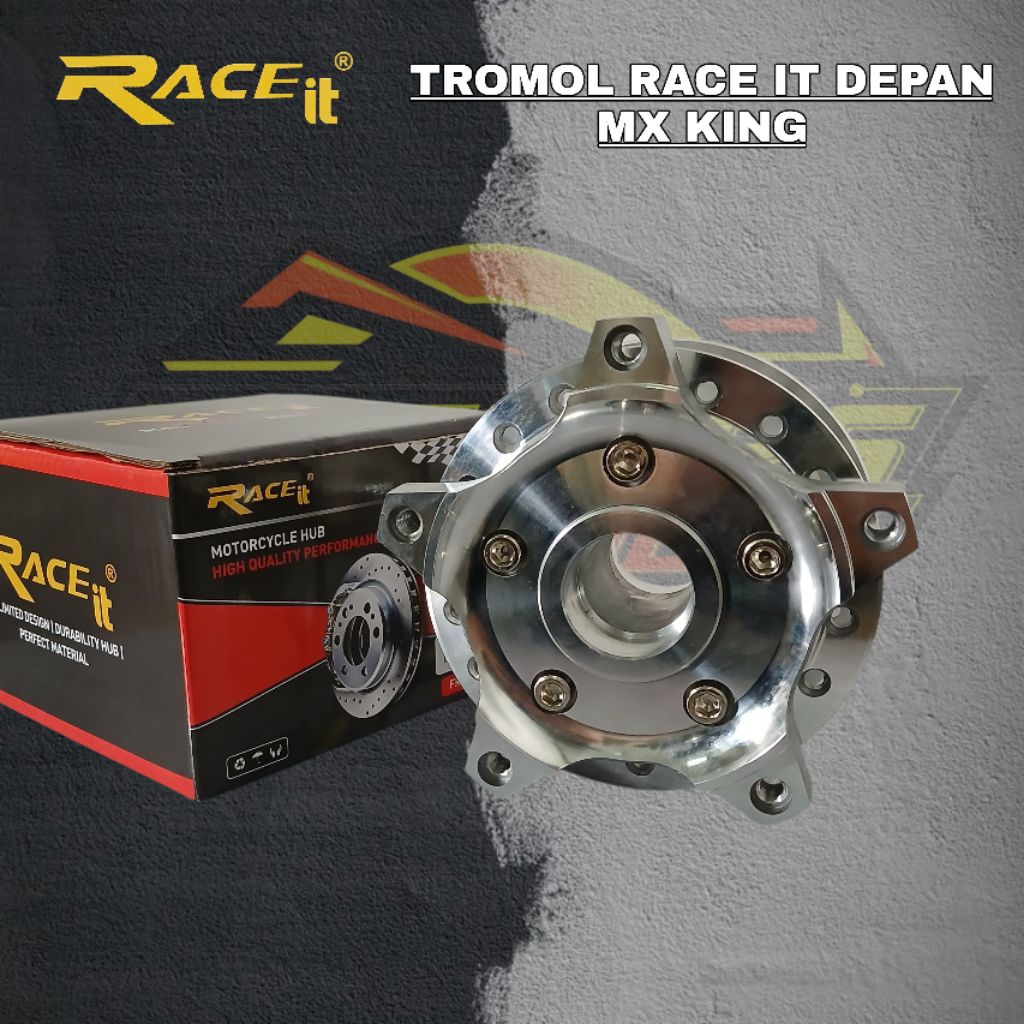 Tromol Depan Mx King Tromol Yamaha Mx King Variasi Silver/Chrome
