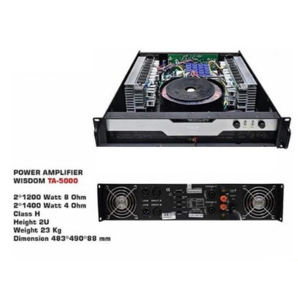POWER WISDOM TA1000 / TA2000 / TA3000 / TA5000 – ORIGINAL AMPLIFIER – TA 1000 / TA 2000 / TA 3000 / TA 5000