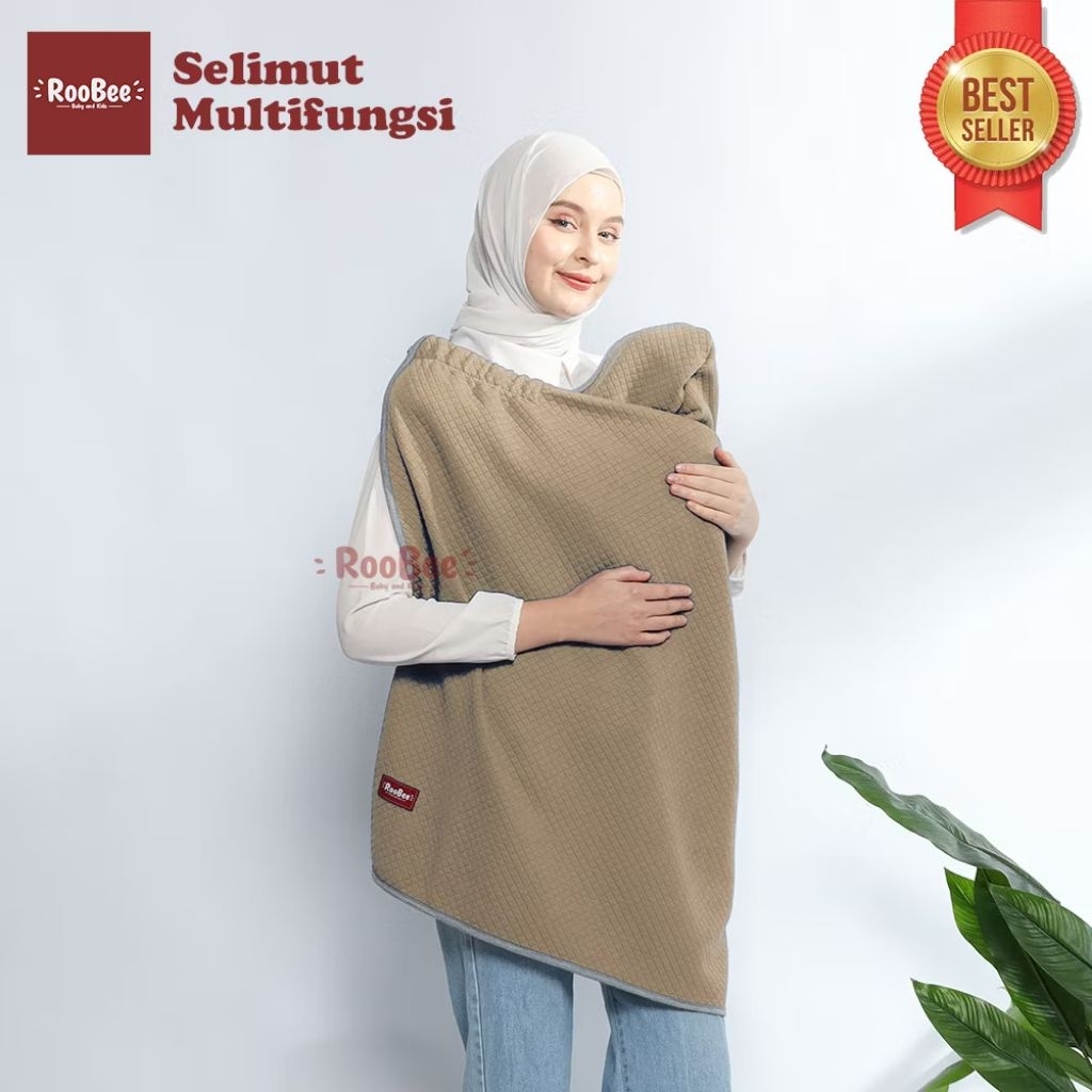 Selimut bayi Blanket on the go menyusui 3in 1