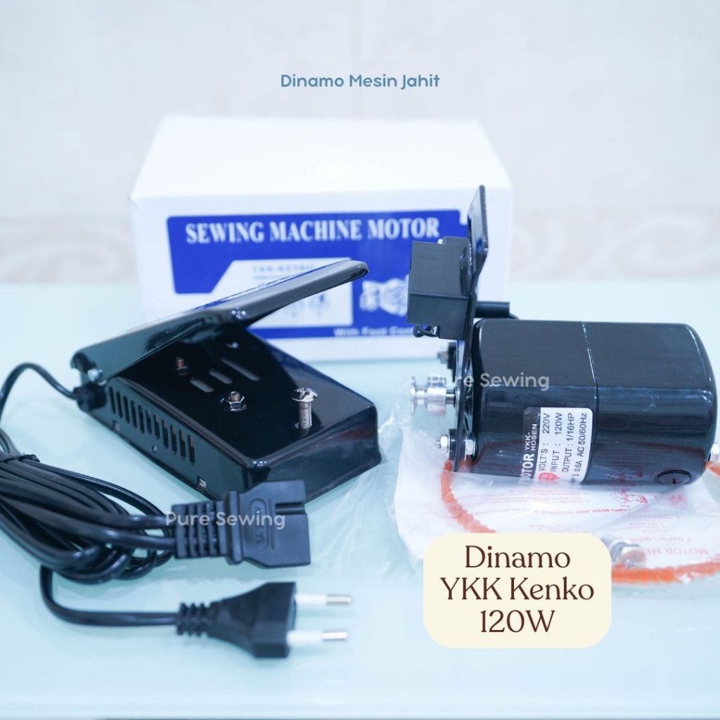Dinamo YKK Mesin Jahit / Dinamo Mesin Jahit Merk YKK / Dinamo Mesin Jahit Tradisional