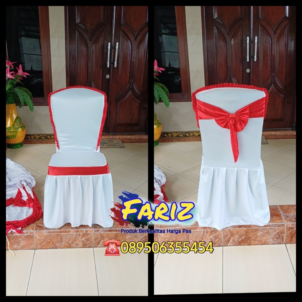 Sarung kursi napolly 209 | Sarung kursi plastik| Sarung kursi pesta