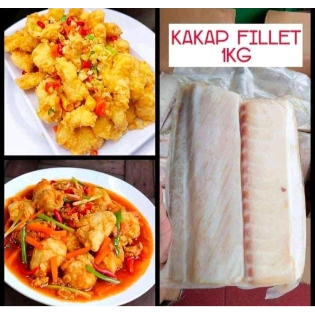 Fillet ikan kakap