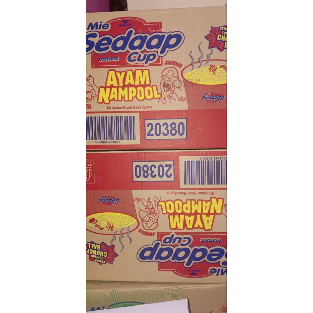 Promo pop mie sedap 1 dus