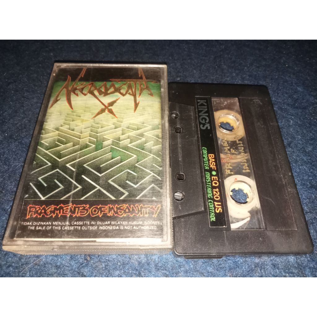 Kaset NECRODEATH - Fragments Of Insanity