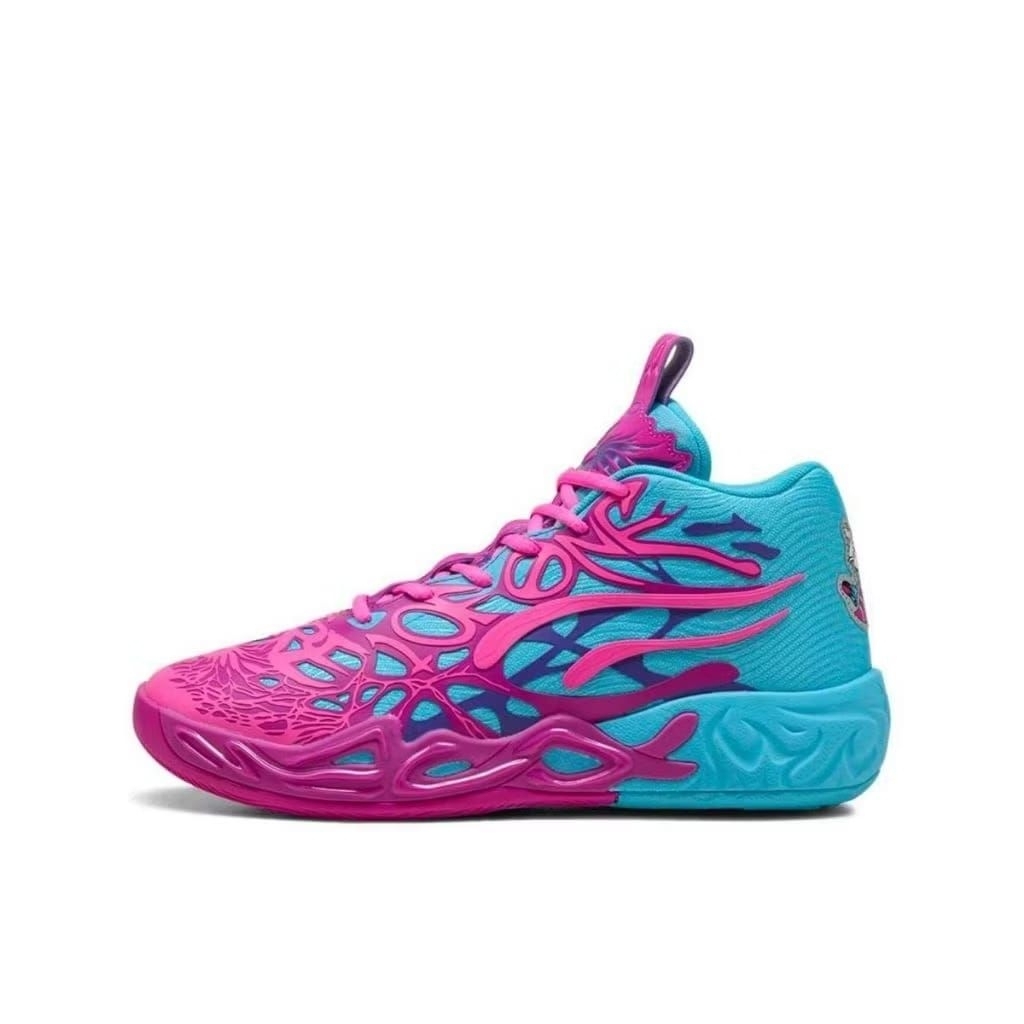 Sepatu basket terbaru lamelo MB.04 pink/blue unisex
