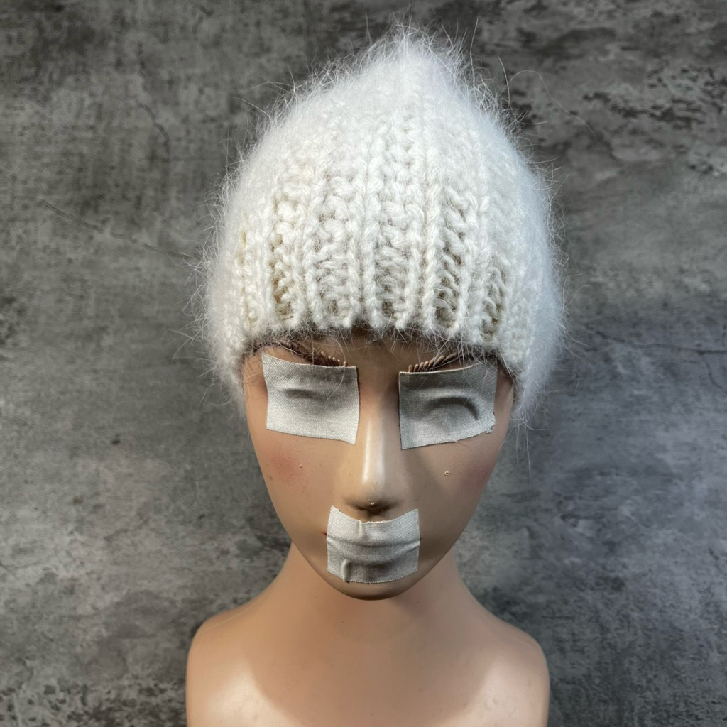 topi kupluk Beanie Roots canada angora Size free