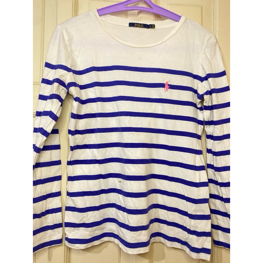 preloved stripe polo