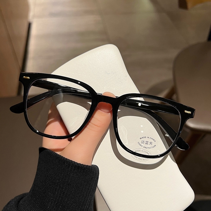 Kacamata Anti Cahaya Biru Transparent Frame Kacamata Optik Anti Radiasi Komputer Wanita Kacamata Out