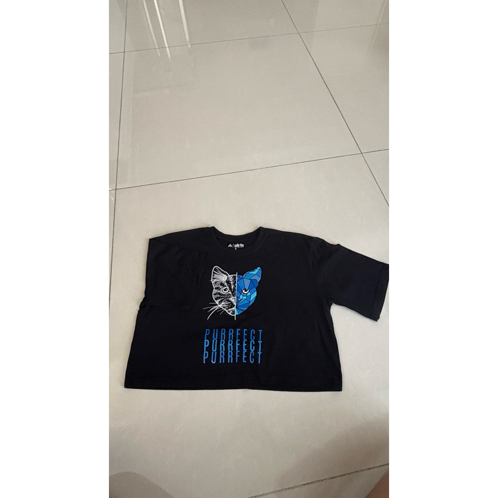 Prelove kaos Aerostreet oversize croptop