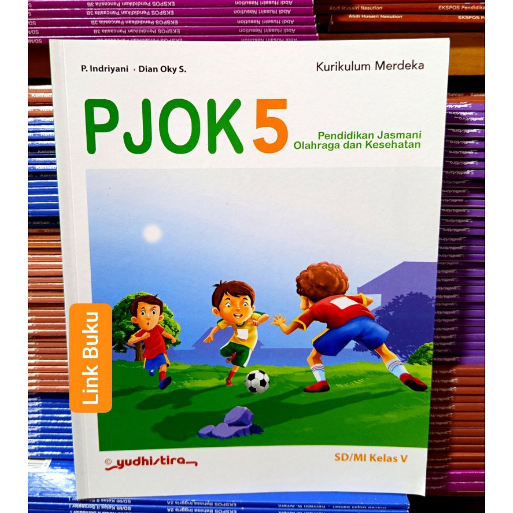 Buku PJOK Kelas 5 SD Kurikulum Merdeka Yudhistira