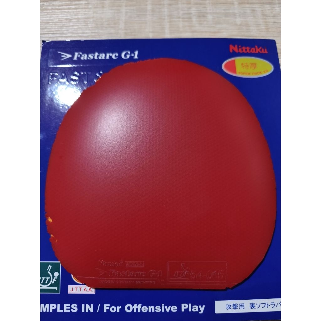 Nittaku Fastarc G1 2.0 Merah Second . NF17