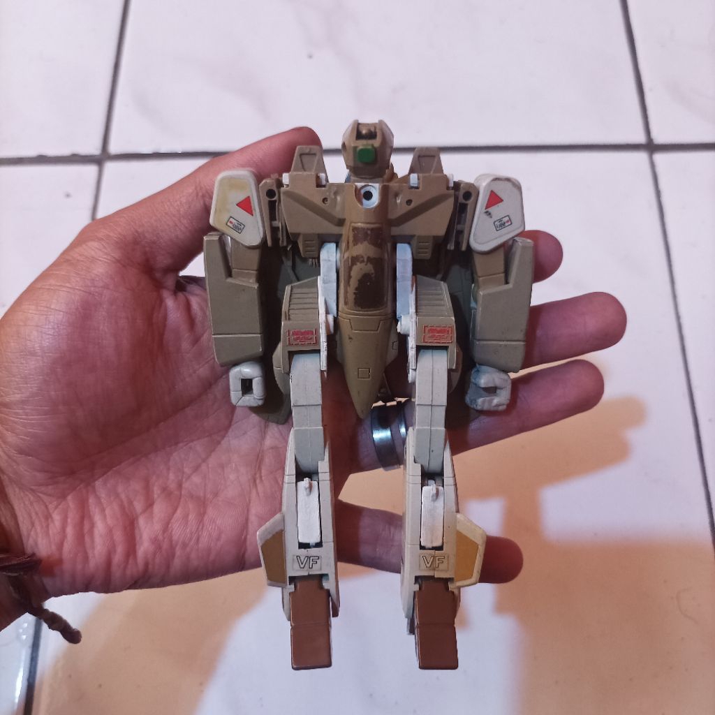Vintage Rare Original Bandai Robotech Chogokin Macross Valkyrie Mainan Action Figure
