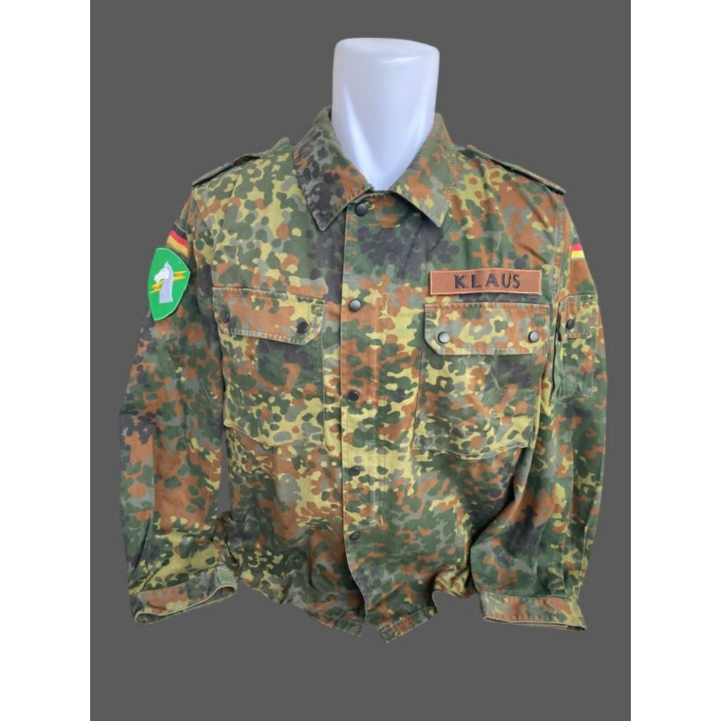 Kemeja BDU Camo Loreng Flecktarn Tentara Jerman Army Original (31)
