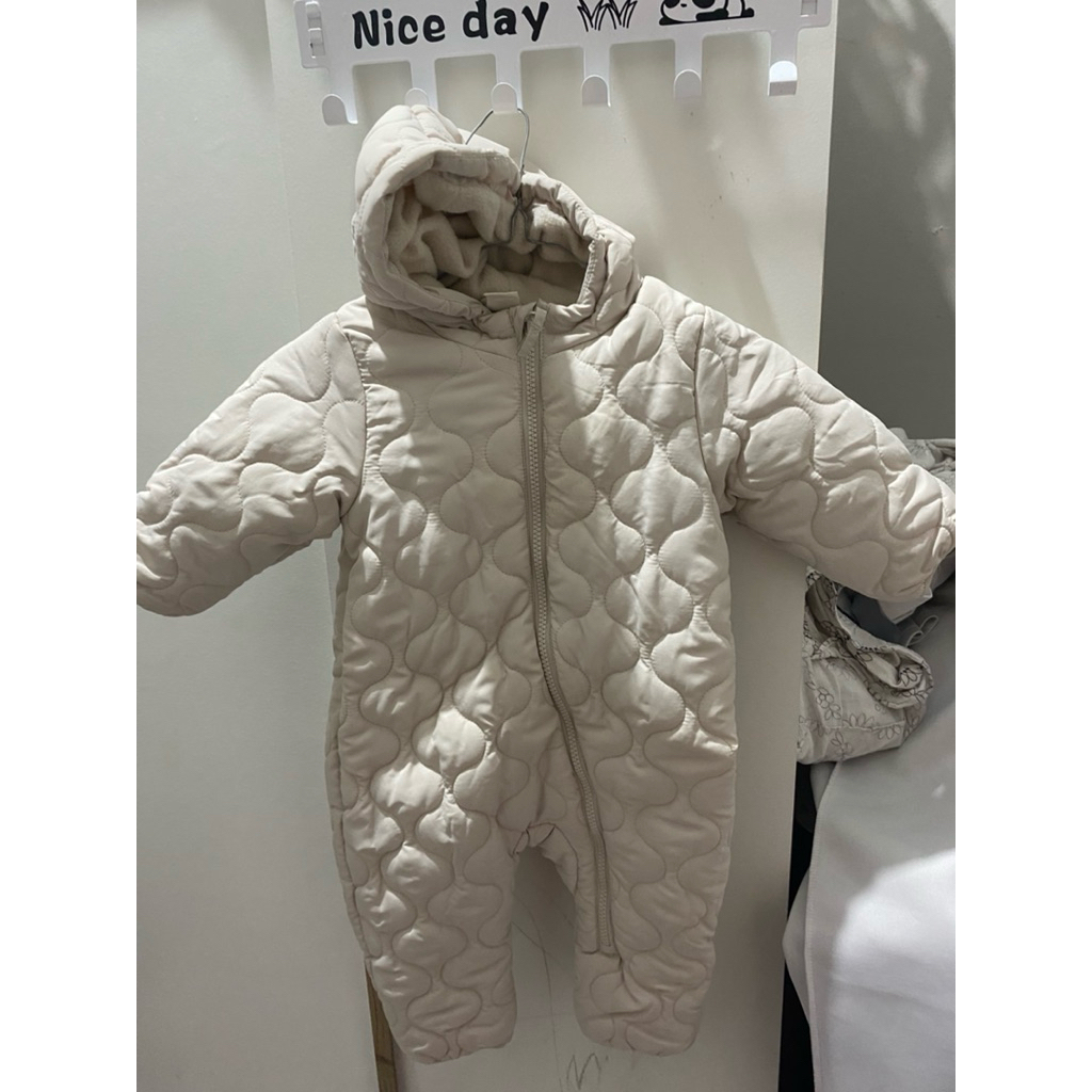 link CO H&M Padded All-in-one Suit. Snowsuit. Winter Jacket size 4-6m