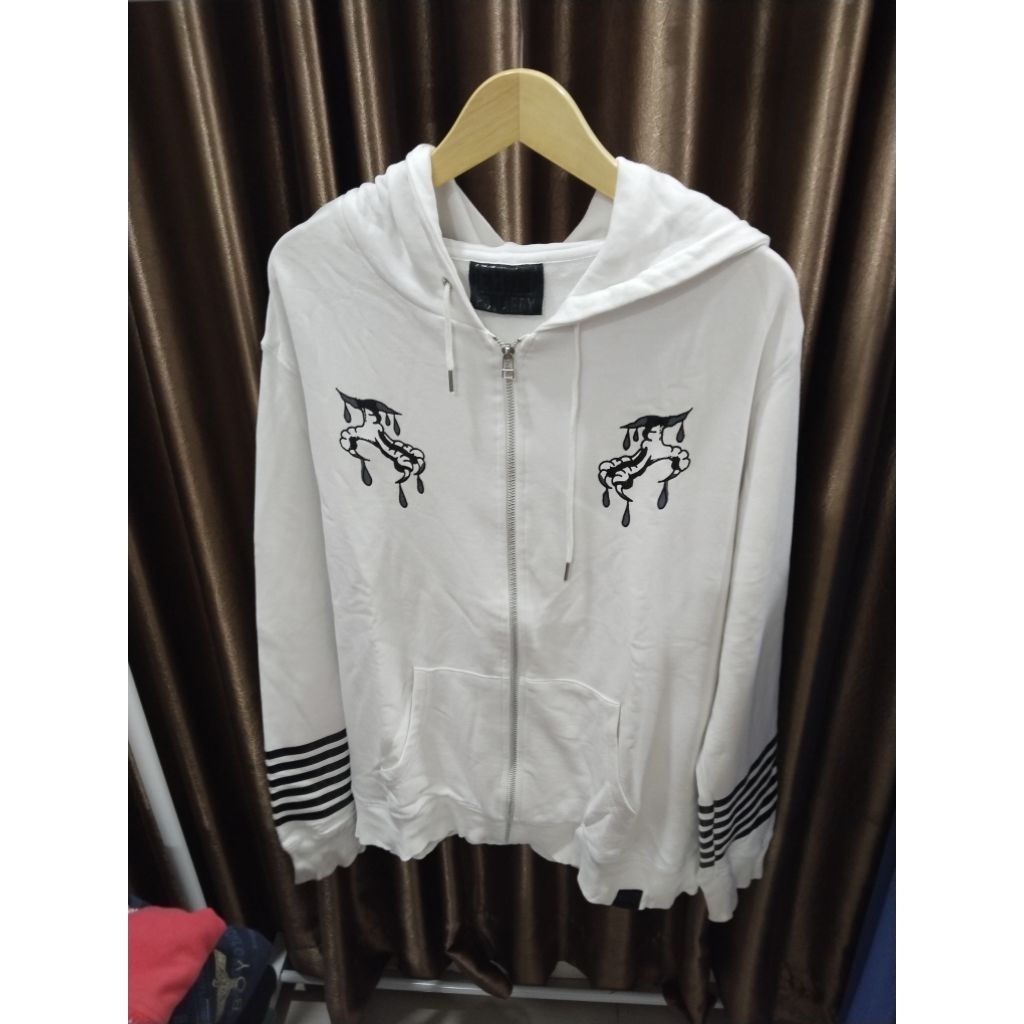 HOODIE ZIPPER ED HARDY like new