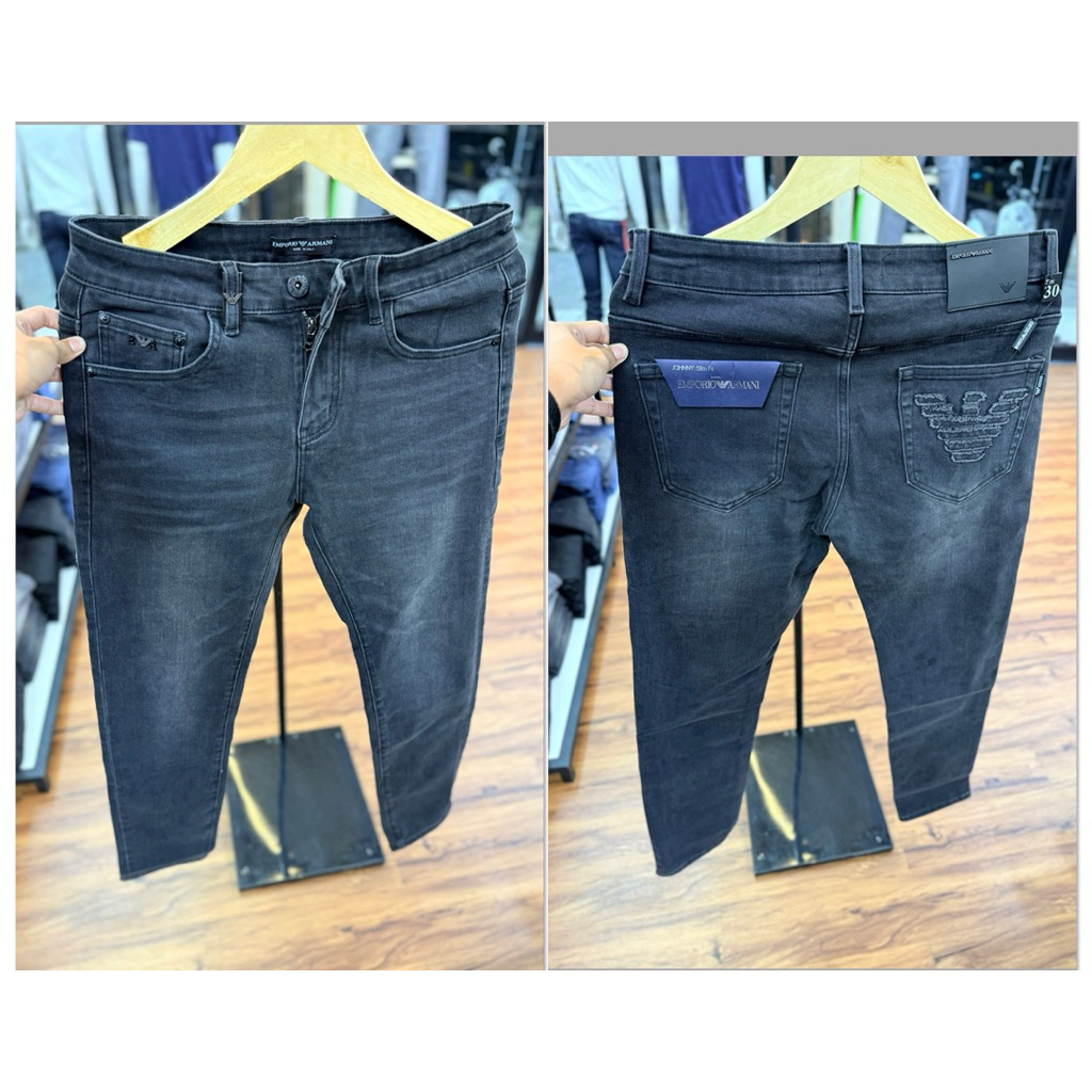 CELANA JEANS PRIA MOTIF UNIK MIRROR