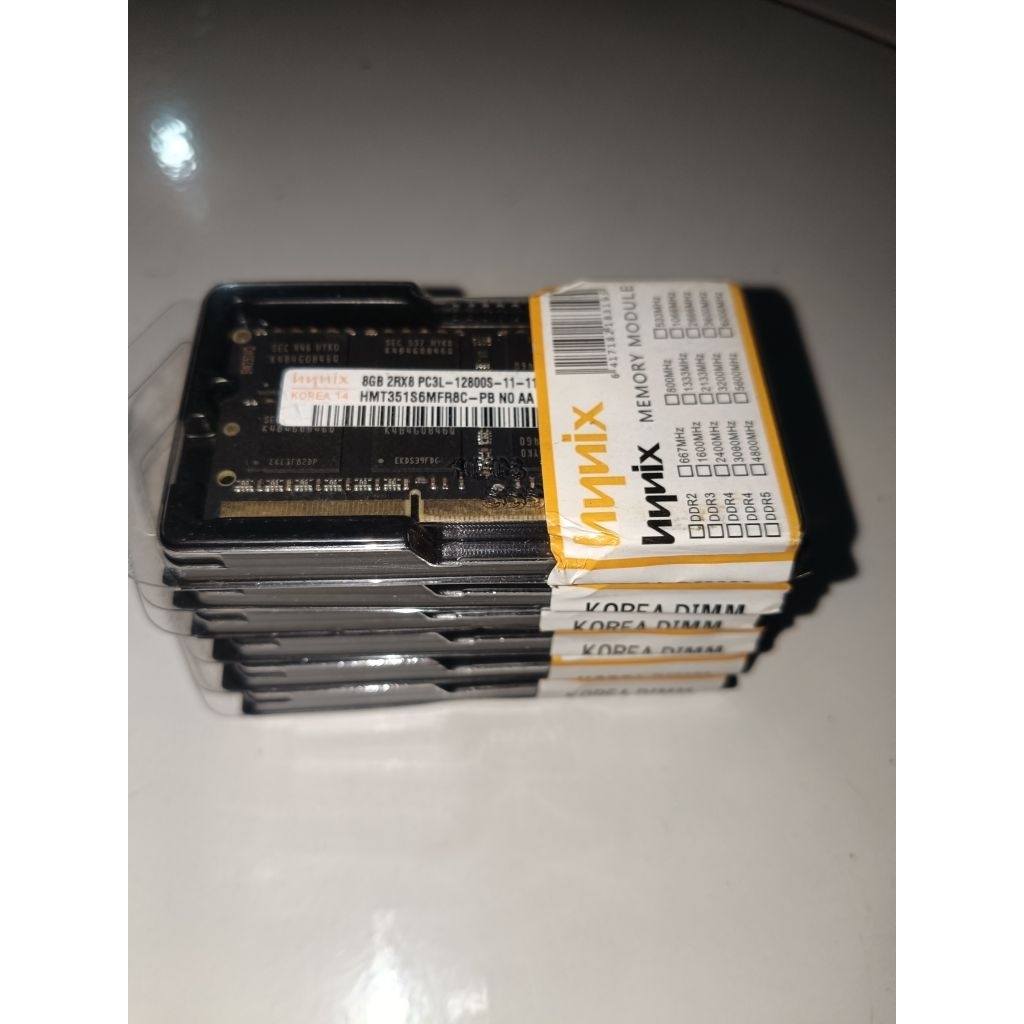 RAM LAPTOP SODIMM SK HYNIX DDR3L 8GB 1600MHZ