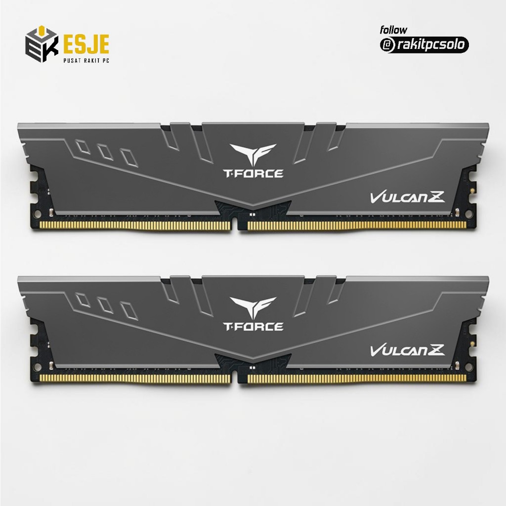 Team TForce T-Force Vulcan Z Grey DDR4 3200 & 3600 16GB (2x8GB)
