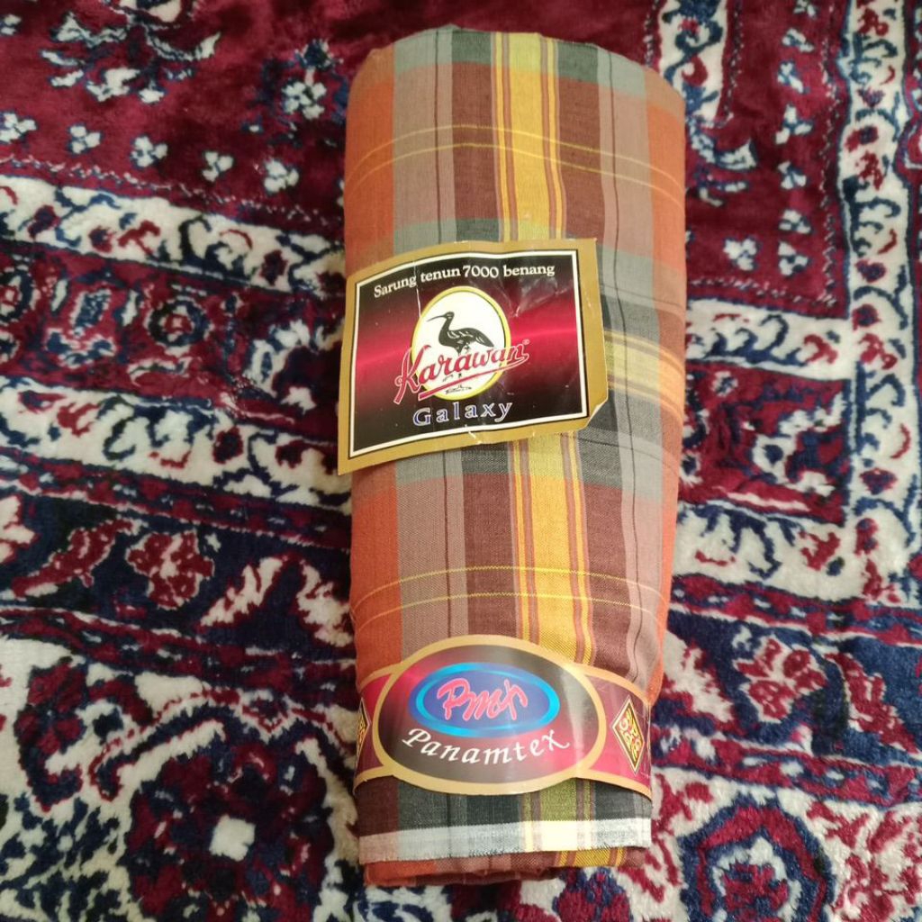 sarung Jadul Karawan 7000 benang(baru)