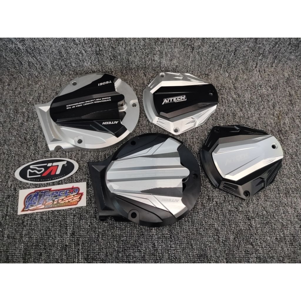 TUTUP COVER BAK MESIN KANAN KIRI AITECH YAMAHA RX KING OLD RX KING COBRA 1990-2003
