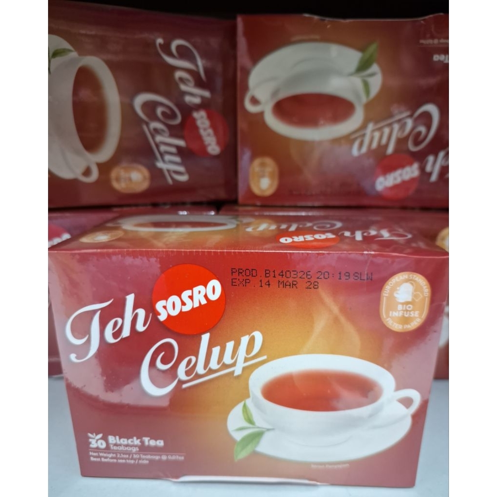 TEH CELUP SOSRO UKURAN BESAR MURAH