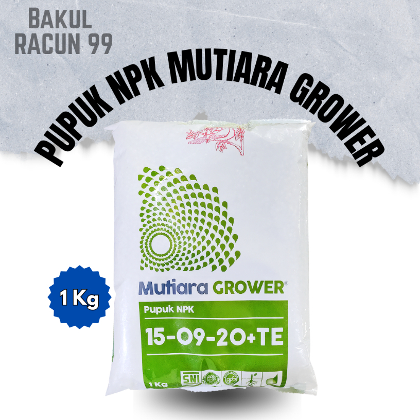 PUPUK NPK MUTIARA GROWER - 1 KG