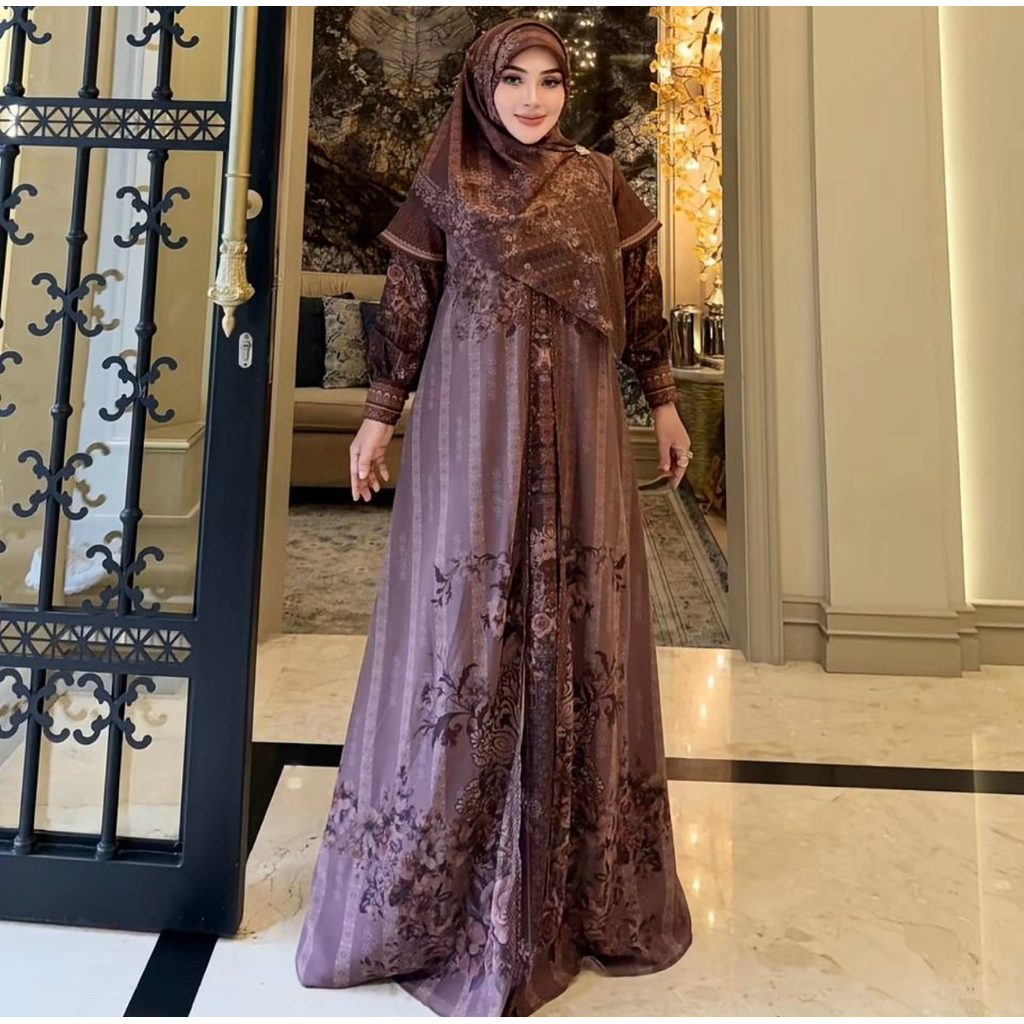 shella saukia dress set hijab