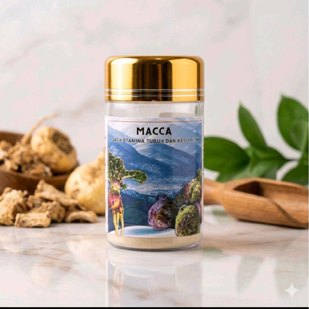 HERBALMAC Stamina Pria / Herbal macca Stamina