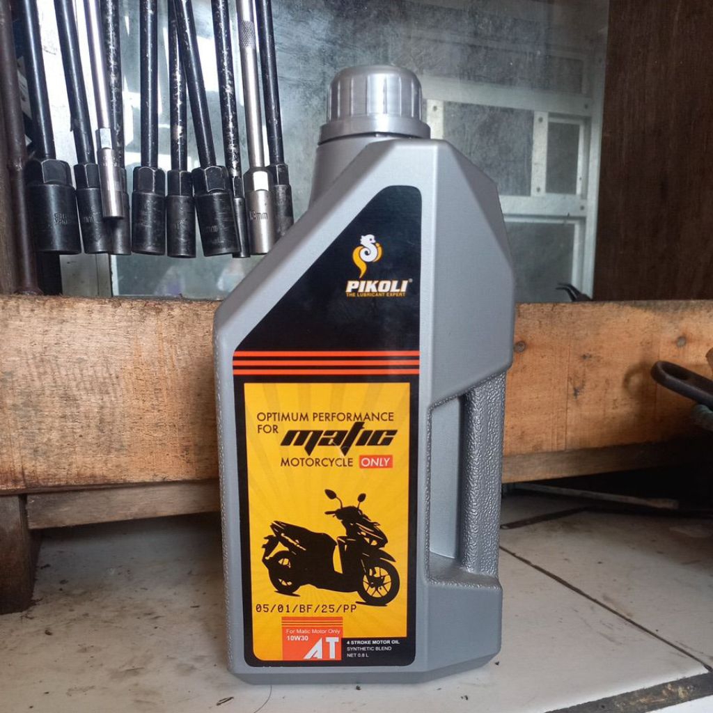 Oli Motor Pikoli Matic 800ml - Full Synthetic, Teknologi Synthetic Blend, Ramah Lingkungan