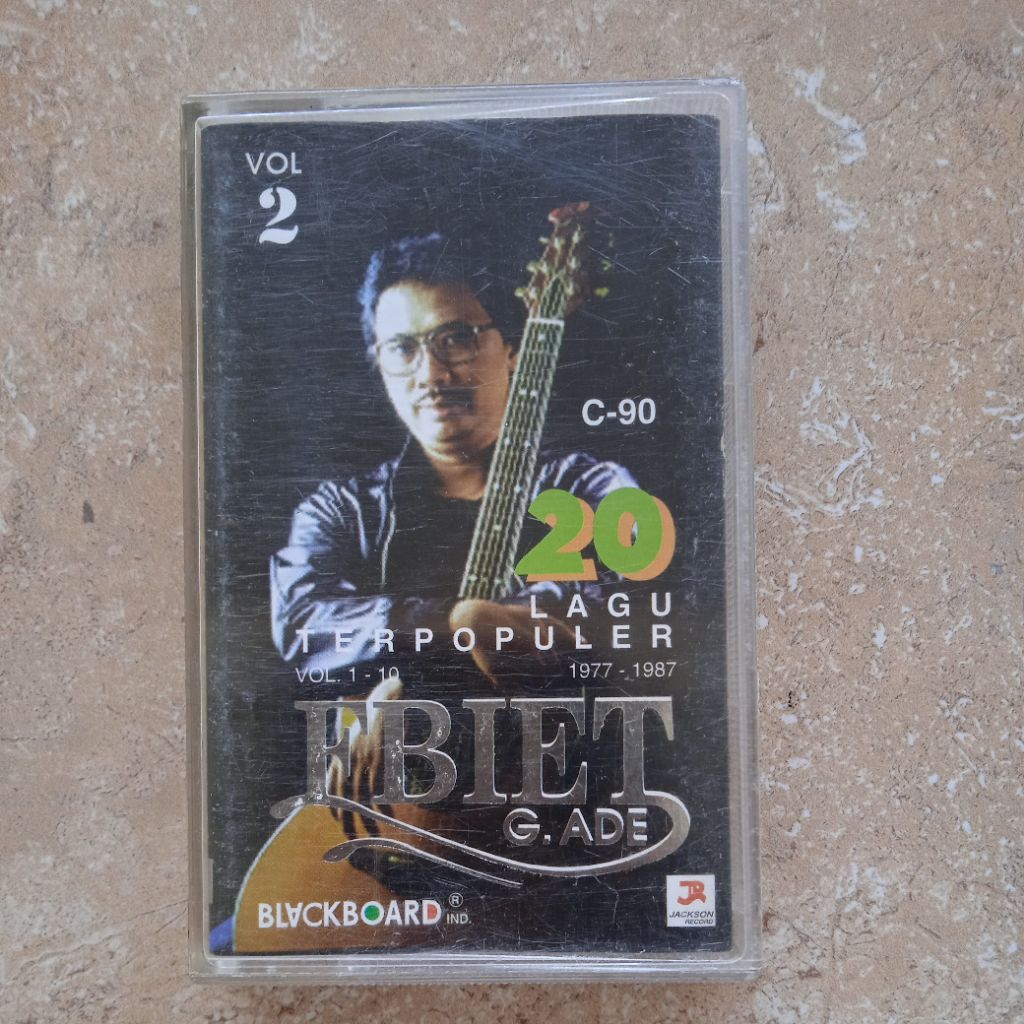 Kaset Pita Ebiet G Ade "20 Lagu Terpopuler" Vol 2